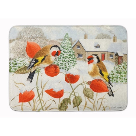Carolines Treasures European Goldfinches Machine Washable Memory Foam Mat ASA2189RUG
